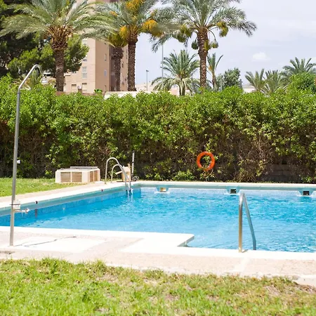 El Palmeral En Aguadulce Apto Para 4 Personas Con Ac, Wifi Y Piscina Zewnętrze zdjęcie